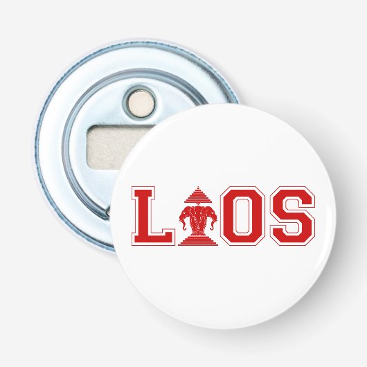LAOS UNIVERSITEIT BUTTON FLESOPENER (Voorkant)