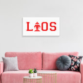 LAOS UNIVERSITEIT CANVAS AFDRUK (Insitu (Woonkamer))