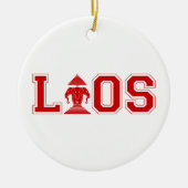 LAOS UNIVERSITEIT KERAMISCH ORNAMENT (Voorkant)