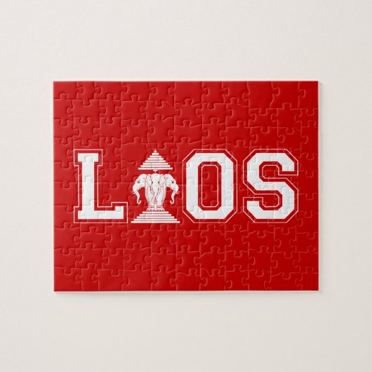 LAOS UNIVERSITEIT LEGPUZZEL (Horizontaal)