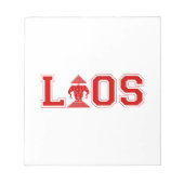 LAOS UNIVERSITEIT NOTITIEBLOK (Voorkant)