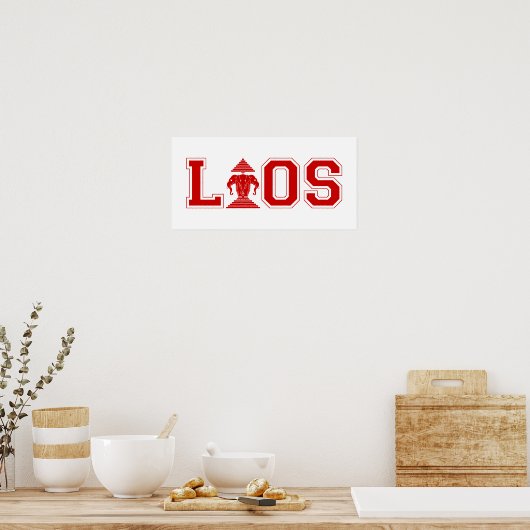 LAOS UNIVERSITEIT POSTER (Keuken)