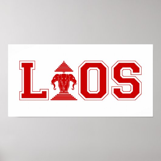 LAOS UNIVERSITEIT POSTER (Voorkant)