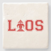 LAOS UNIVERSITEIT STENEN ONDERZETTER (Voorkant)