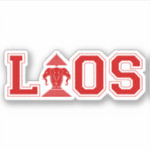 LAOS UNIVERSITEIT STICKER (Voorkant)