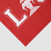 LAOS UNIVERSITEIT TISSUEPAPIER (Detail)