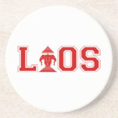 LAOS UNIVERSITEIT ZANDSTEEN ONDERZETTER (Voorkant)