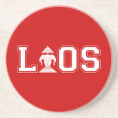 LAOS UNIVERSITEIT ZANDSTEEN ONDERZETTER (Voorkant)