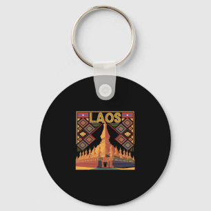 Laos Vakantie Lao Laotiaans Souvenir Sleutelhanger