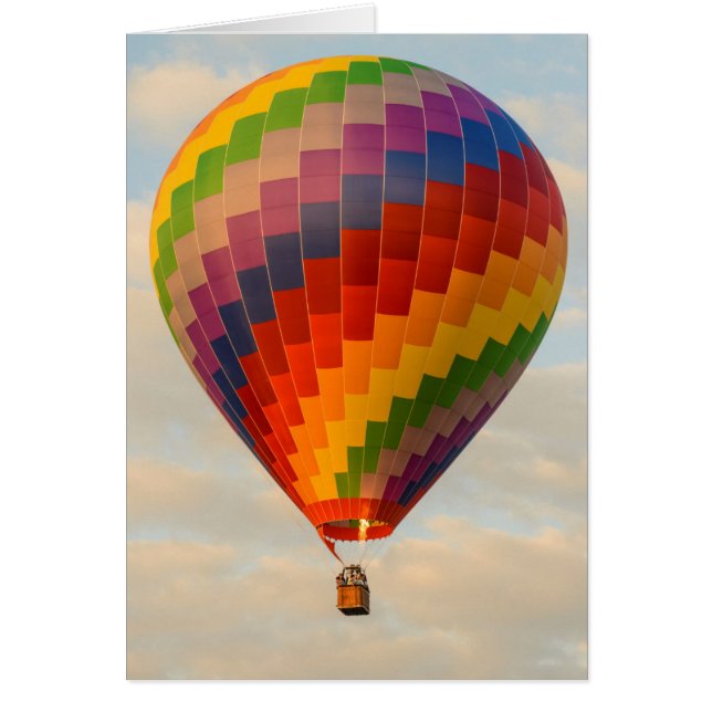Laos, Vang Vieng. Heet luchtballon (Voorkant)