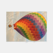 Laos, Vang Vieng. Heet luchtballon Fleece Deken (Voorkant (Horizontaal))