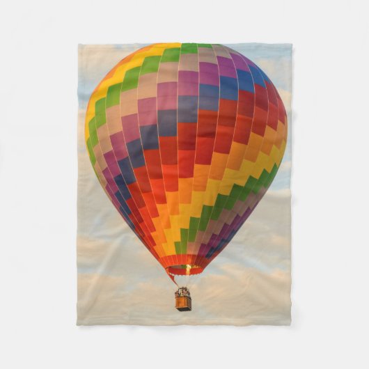Laos, Vang Vieng. Heet luchtballon Fleece Deken (Voorkant)