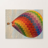 Laos, Vang Vieng. Heet luchtballon Legpuzzel (Horizontaal)