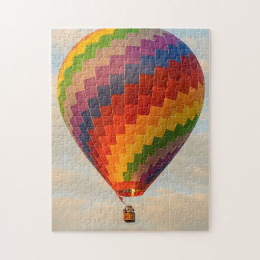 Laos, Vang Vieng. Heet luchtballon Legpuzzel (Verticaal)