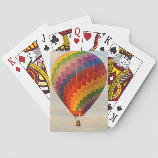 Laos, Vang Vieng. Heet luchtballon Pokerkaarten (Achterkant)