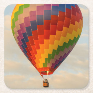 Laos, Vang Vieng. Heteluchtballon Kartonnen Onderzetters