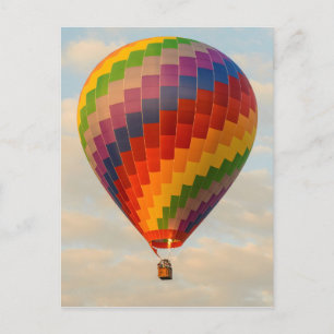 Laos, Vang Vieng. Hot air balloon Briefkaart