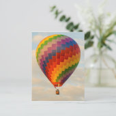 Laos, Vang Vieng. Hot air balloon Briefkaart (Staand voorkant)