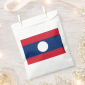 Laos Vlag Bedankzakje (Geknipt)