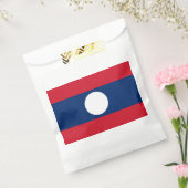 Laos Vlag Bedankzakje (Gezegeld)