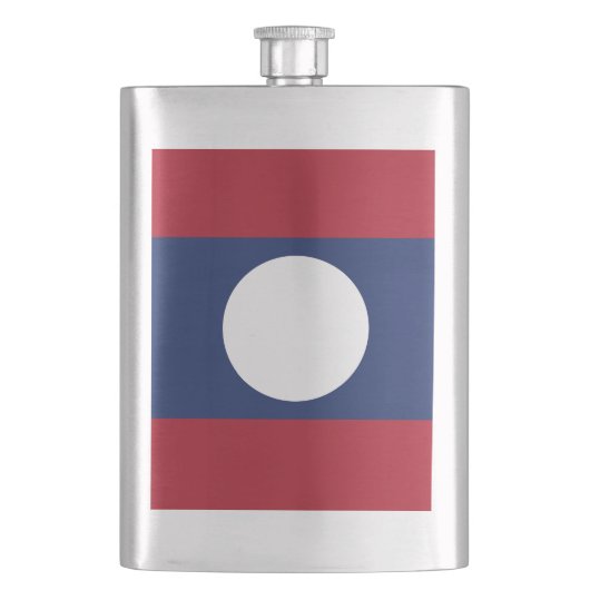 Laos vlag flacon (Voorkant)