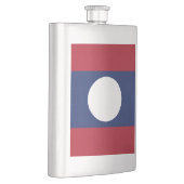 Laos vlag flacon (Rechts)