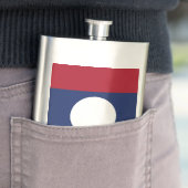 Laos vlag flacon (Voorbeeld)