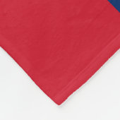 Laos Vlag Fleece Deken (Hoek)