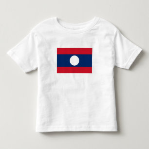 Laos Vlag Kinder Shirts