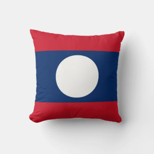 Laos Vlag Kussen