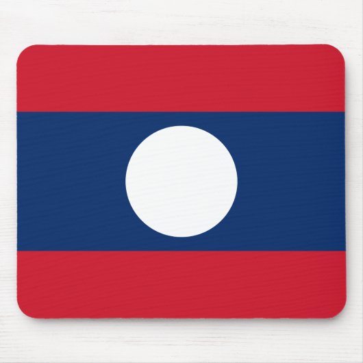 Laos Vlag Muismat (Voorkant)