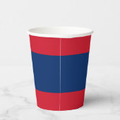 Laos Vlag Papieren Bekers (Rechts)