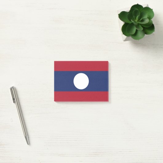 Laos vlag post-it® notes (Kantoor)