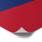 Laos vlag poster (Hoek)