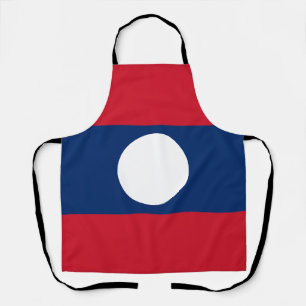 Laos Vlag Schort