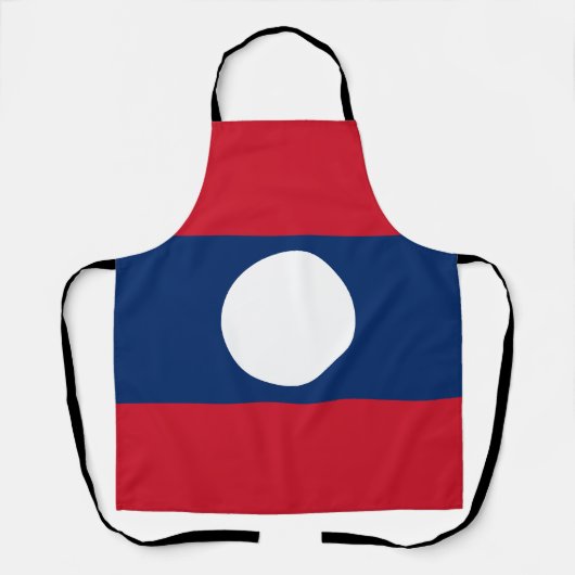 Laos Vlag Schort (Voorkant)