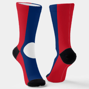 Laos Vlag Sokken