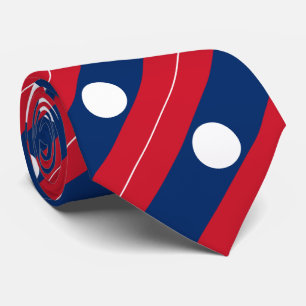 Laos Vlag Stropdas