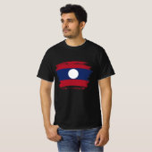 Laos vlag t-shirt (Voorkant volledig)