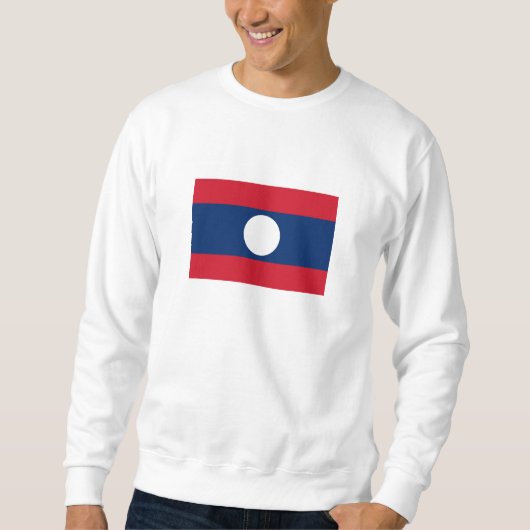 Laos Vlag Trui (Voorkant)