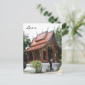 laos wat briefkaart (Staand voorkant)