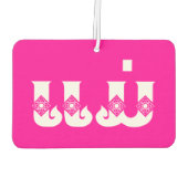 Laotiaanse moeder - ແ ມ່ / Mae - Laotiaans / Laos Luchtverfrisser (Achterkant)