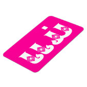 Laotiaanse moeder - ແ ມ່ / Mae - Laotiaans / Laos Magneet (Linkerzijde)