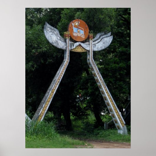 Laotiaanse Poort Poster (Voorkant)