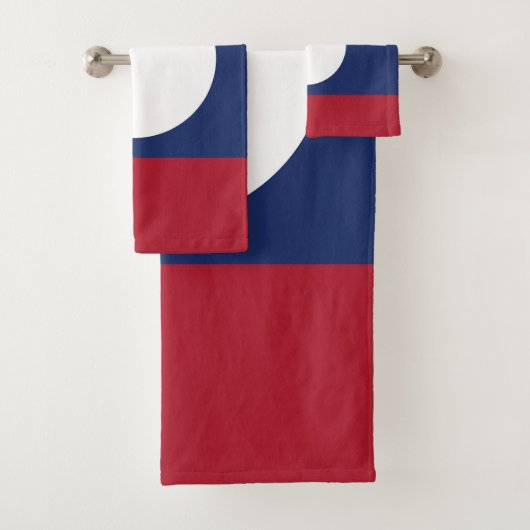 Laotiaanse vlag bad handdoek (Insitu)