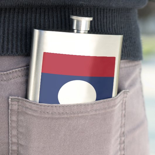 Laotiaanse vlag flacon (Voorbeeld)