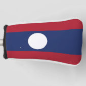 Laotiaanse vlag golfheadcover (Voorkant)