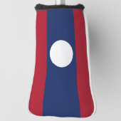 Laotiaanse vlag golfheadcover (Draai 90)
