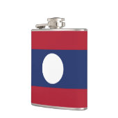 Laotiaanse vlag heupfles (Links)