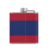 Laotiaanse vlag heupfles (Achterkant)